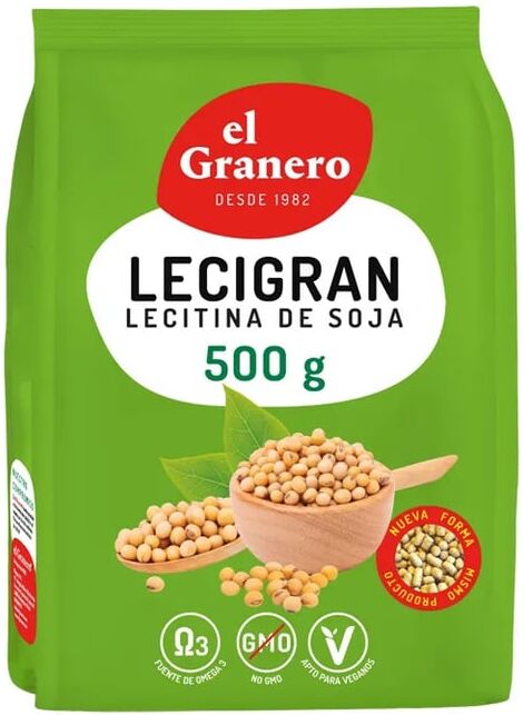 El Granero Integral Lecigran Lecitina De Soja IP No GMO 500g