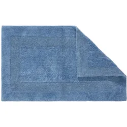 benuta Nest - Badteppich für Badezimmer - Badematte Lessa Blau 70x120 cm