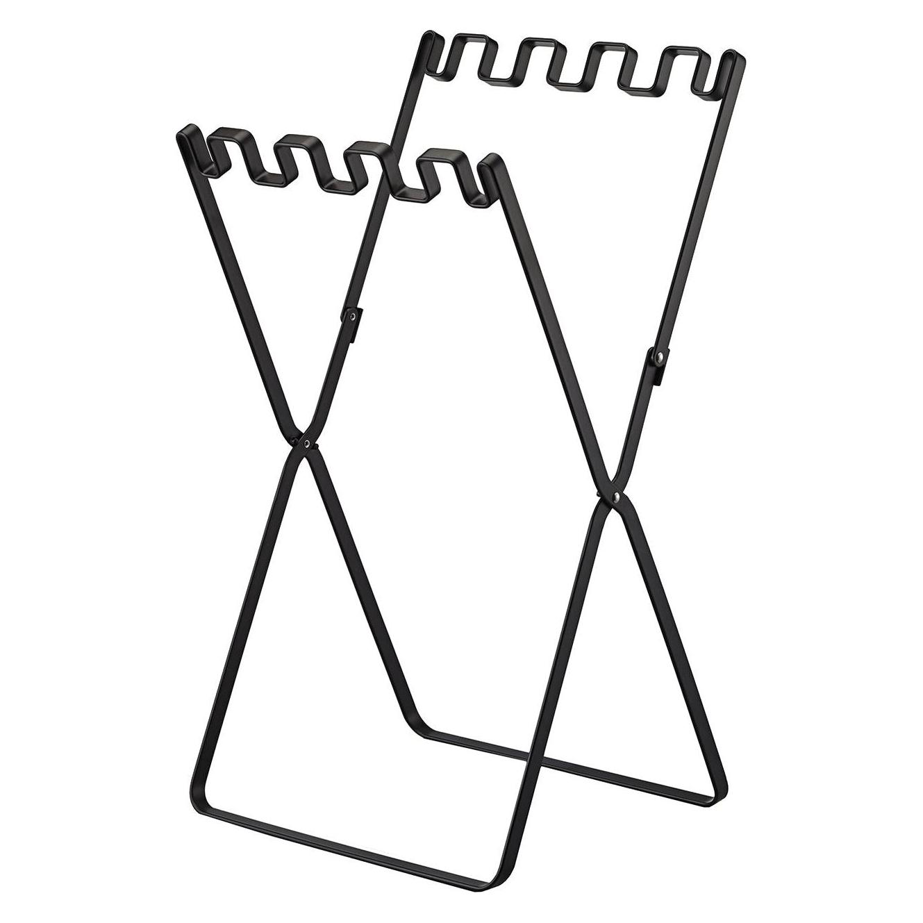 Yamazaki Mülltüten- und Einkaufstaschen-Halter TOWER (GB-U BK)