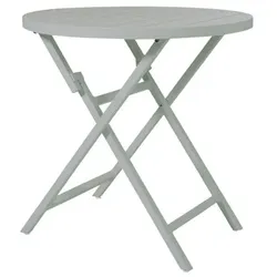 Brafab Gartentisch Wilkie Ø 72 cm Aluminium Dusty Green