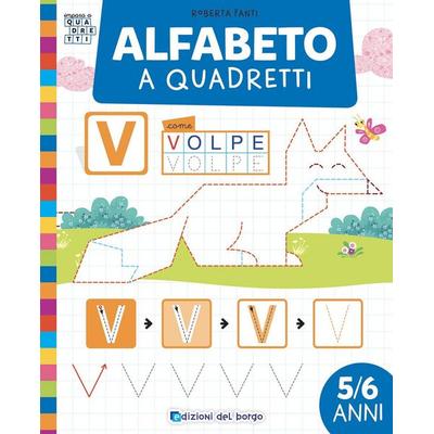 Alfabeto a quadretti, Geheftet von Roberta Fanti, Edizioni del Borgo