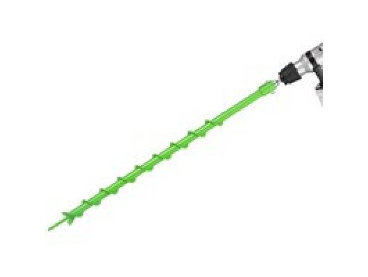 VEVOR Mèche Tarière pour Perceuse φ 20 mm, Foret Tarière de Plantation 40 x 790 mm, Outil Robuste pour Plantation de Bulbes, Accessoires de Perçage, pour Clôtures de Jardin et Creuser des Trous Sol