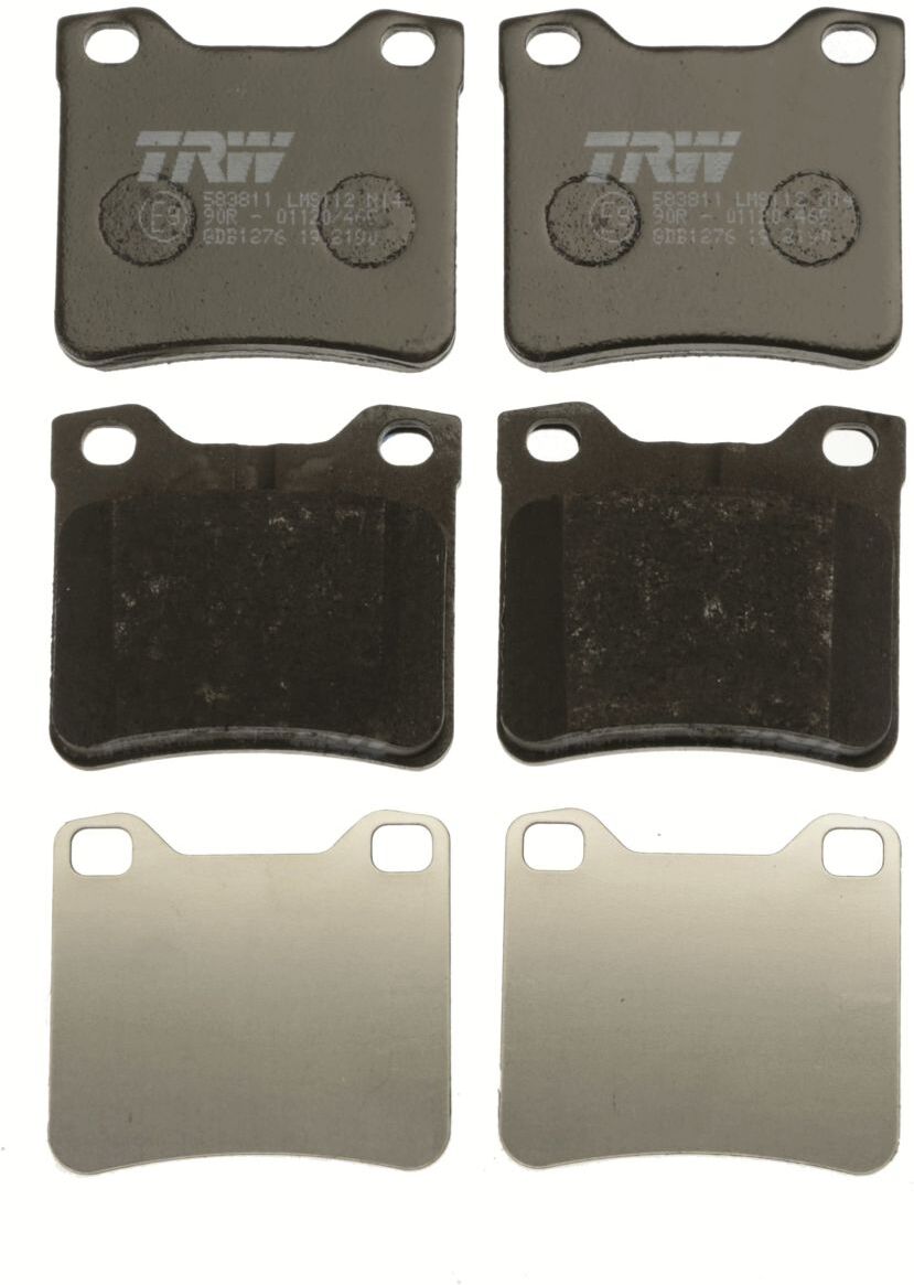 Bremsbelagsatz TRW GDB1276, Hinten