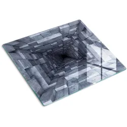 GLASPLATTE 60x52 cm Tunnel