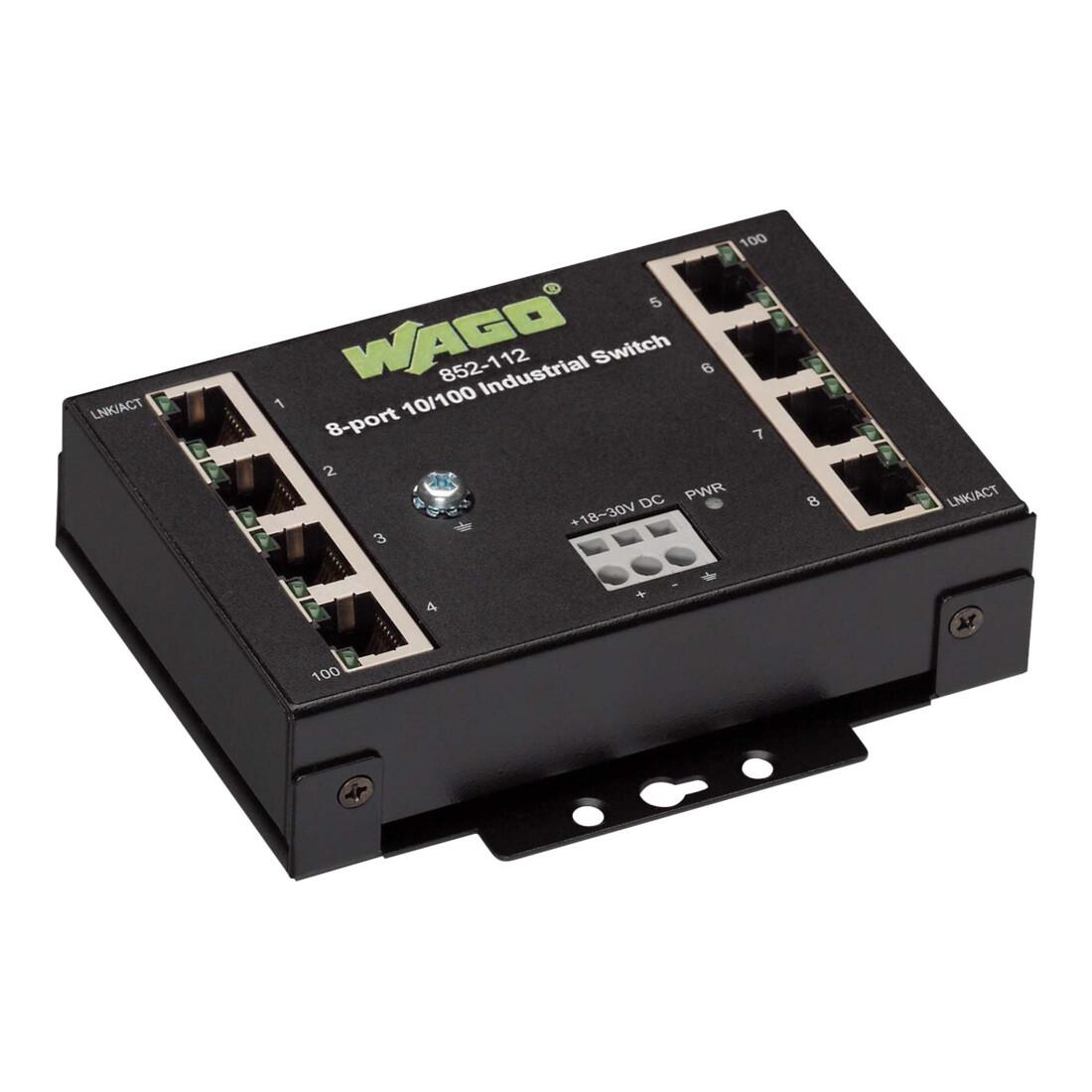 WAGO GmbH& Co. KG Industrie Eco Switch 8 Port 852-112 (5506232)