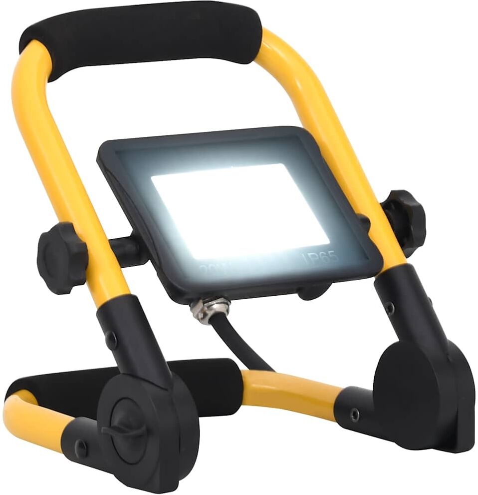 vidaXL Projecteur à LED avec poignée 20 W Blanc froid