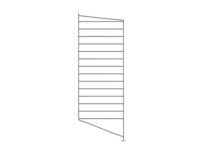 String Montant d étagère String Gris foncé, 85x30 cm, lot de 1'