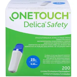 One Touch Delica Safety Einmalstechhilfe 23G 200 ST