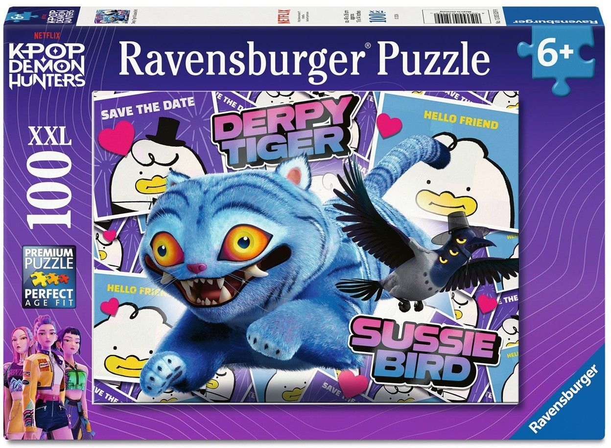Ravensburger Puzzle: K-Pop Demon Hunters - Deppy Tiger and Sussie Bird XXL