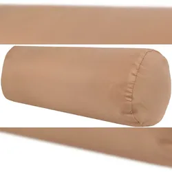 Bestlivings Nackenrolle Ellen 10x25 cm Braun