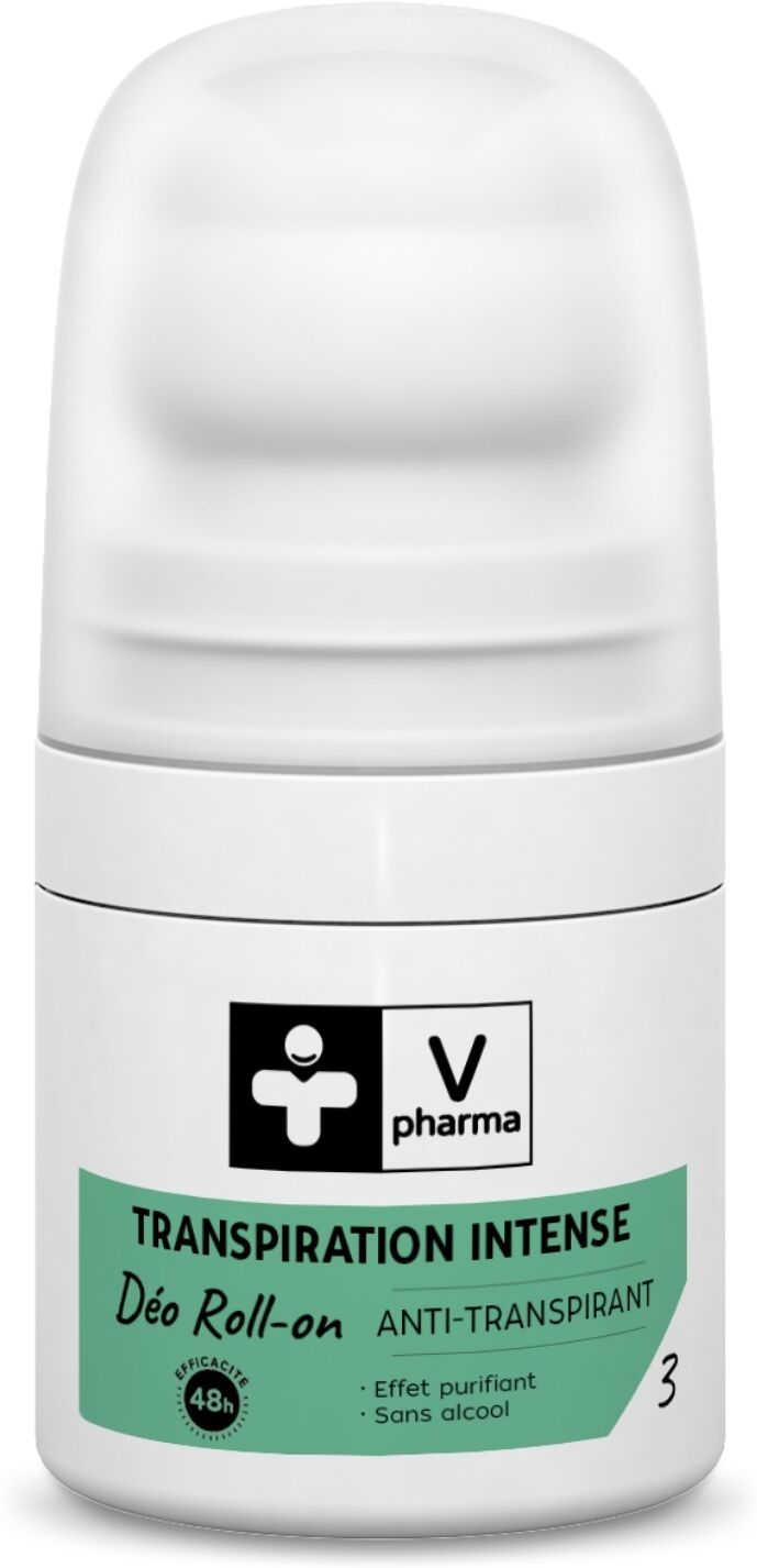 VPharma Déo Roll-On Anti-Transpirant 48H 50 ml