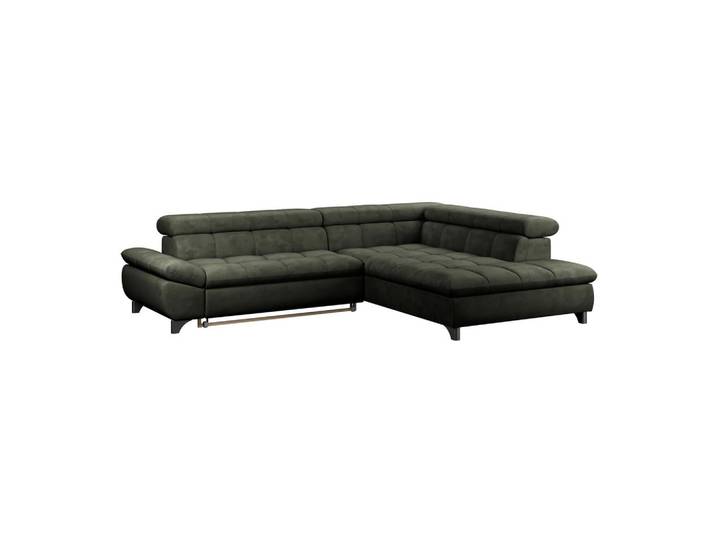 Ecksofa Gemini waldgrün, B: 312cm