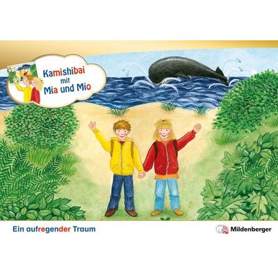 Kamishibai mit Mia und Mio: Ein aufregender Traum – Set, Geheftet von Bettina Erdmann, Mildenberger Verlag GmbH, 978-3-619-14312-2