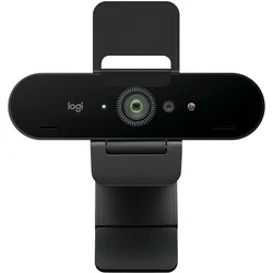 Logitech Brio 4K (Modell 2025) Webcam Grafit - 4K(30FPS), 5-fach Zoom, RightLight 3-Beleuchtungskorrektur, Anpassbar via Logi Options+