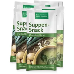 Suppen-Snack "Gemüseallerlei" 10er-Packung - 200 g