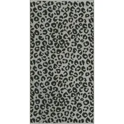 Duschtuch TWO-TONE LEO (BL 80x150 cm) - grau - BL 80x150 cm