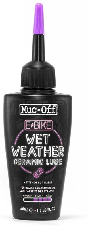 MUC OFF E-Bike Wet Lube 50ml Lubrificante per catene