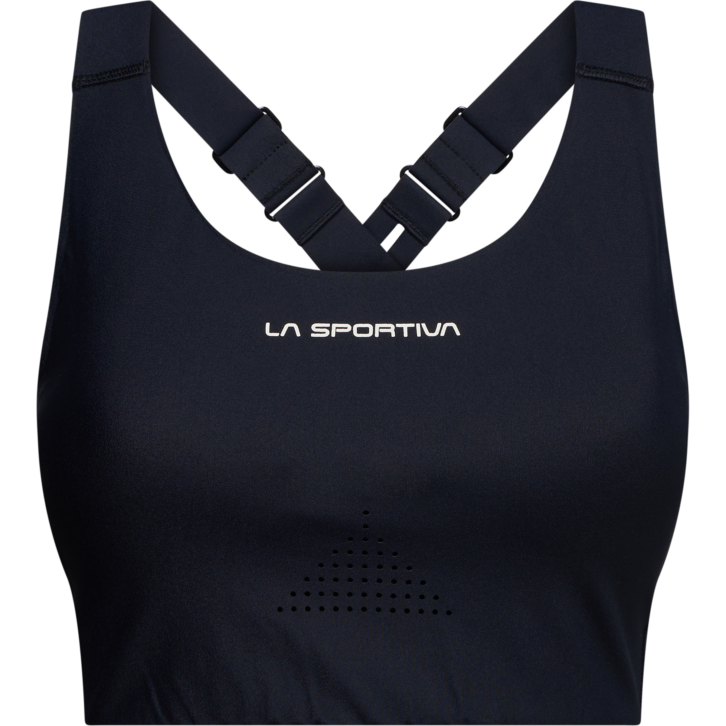 La Sportiva Pulse High Support Sport BH Damen Sport-BHs schwarz Größe L Atmungsaktiv