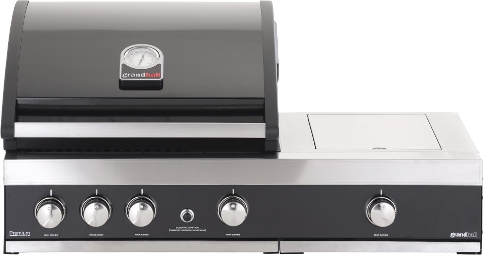 Grandhall Premium PLUS G3 Sear Brenner Gasgrill Edelstahl 3 Brenner 13 kW BBQ