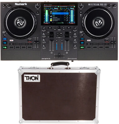Numark Mixstream Pro GO Thon Case Set Braun