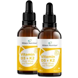Sparset VitaminD3+K2 Osteo Tropf. 2X30 ml