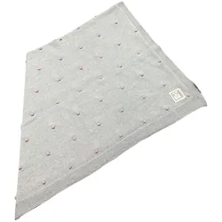 Kaiser Baby, Babydecke, Babydecke Knots light grey/knots rose 80 x 100 cm (80 x 100 cm)