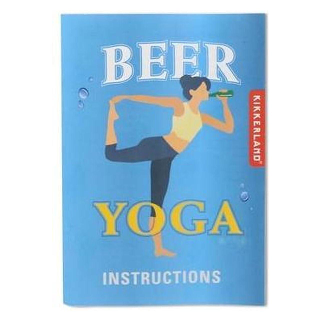 Kikkerland Beer Yoga (Englisch) (GG182)