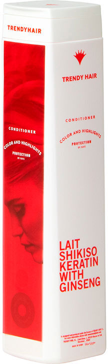 Trendy Hair Shikiso Keratin & Ginseng lait 300 ml