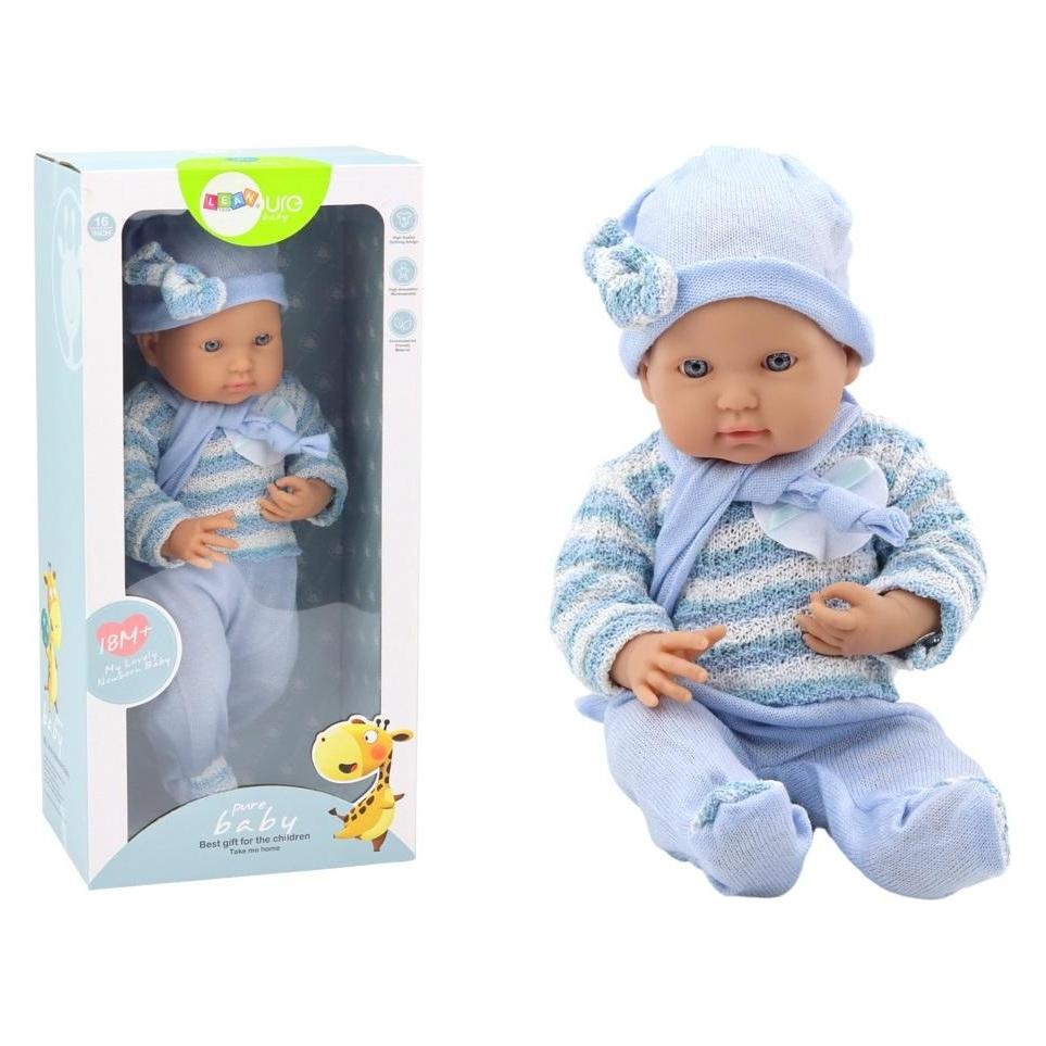 No Name Baby im blau gestreiften Pullover (18m+)