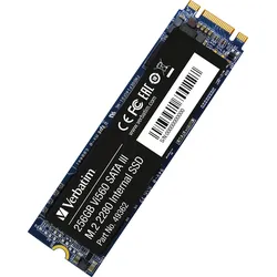 VERBATIM 49362 - Verbatim Vi560 S3 SSD M.2 256GB SATA