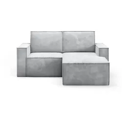 Orto  Ecksofa ¦ grau ¦ Maße (cm): B: 180 H: 93