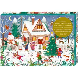 Adventskalender Puzzle - Weihnachten, 500 Teile