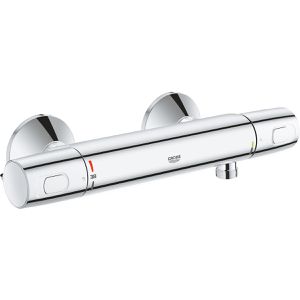 GROHE Duscharmatur Precision Trend, 34229002, verchromt, mit Thermostat, aus Messing, zur Aufputz-Montage