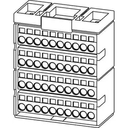 Murr Elektronik 56109 Potenzialklemmenblock, Elektronikkabel + Stecker, Braun, Blau