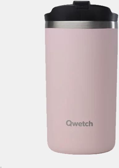 QWETCH TRAVEL CUP ISOTERMICO MUG ROSA PASTEL 350ml