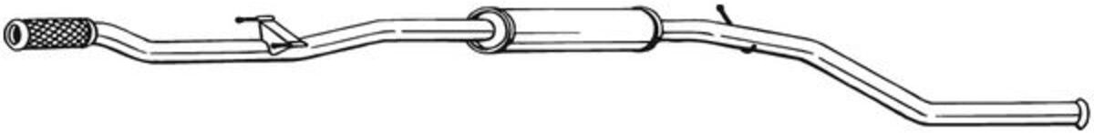 Mittelschalldämpfer BOSAL 295-091