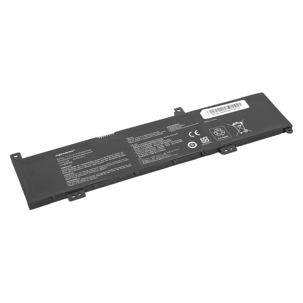 Movano Bateria Bateria C31N1636 do Asus VivoBook X580 X580VD X580VN N580VN N580VD (4100 mAh) (BT/AS-N580)