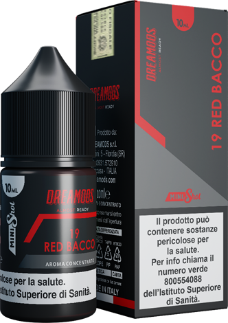 Dreamods Red Bacco 19 Almost Ready Aroma Mini Shot 10ml Tabacco Sigaro