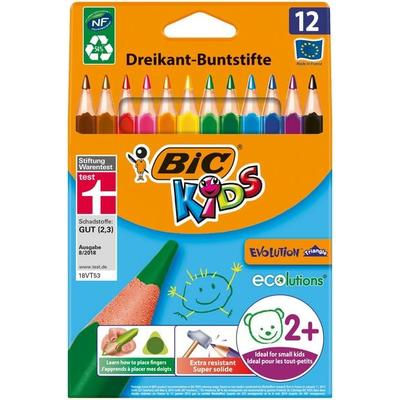 BIC Buntstifte KIDS Evolution Triangle 12er Set