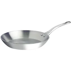 de Buyer AFFINITY Bratpfanne unbeschichtet Ø 32cm, Induktion, Pfanne + Kochtopf, Silber