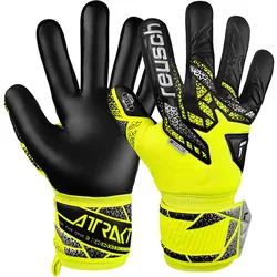 Reusch Attrakt Silver Torwarthandschuhe | Gr. 10 | gelb - gelb