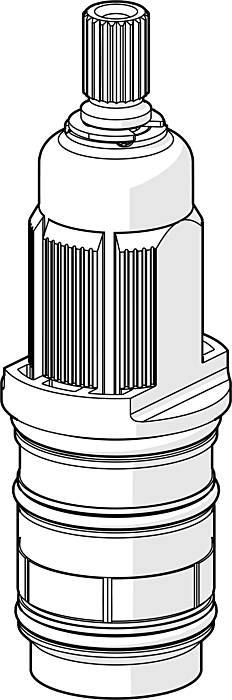 Hansa Thermostat Regelteil 2.7 59913823 ohne Mengenregulierung