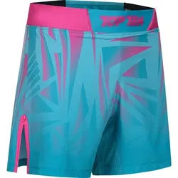 TOP TEN MMA Shorts „Borrado“ mit Innenhose, Größe XXL in Blau Blau