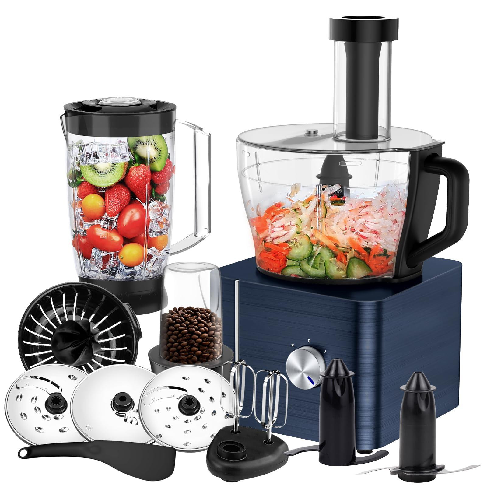 Selius Keukenmachine Foodprocessor - 1100 W - 3,2 Liter Mengkom - Multifunctioneel Keukenapparaat