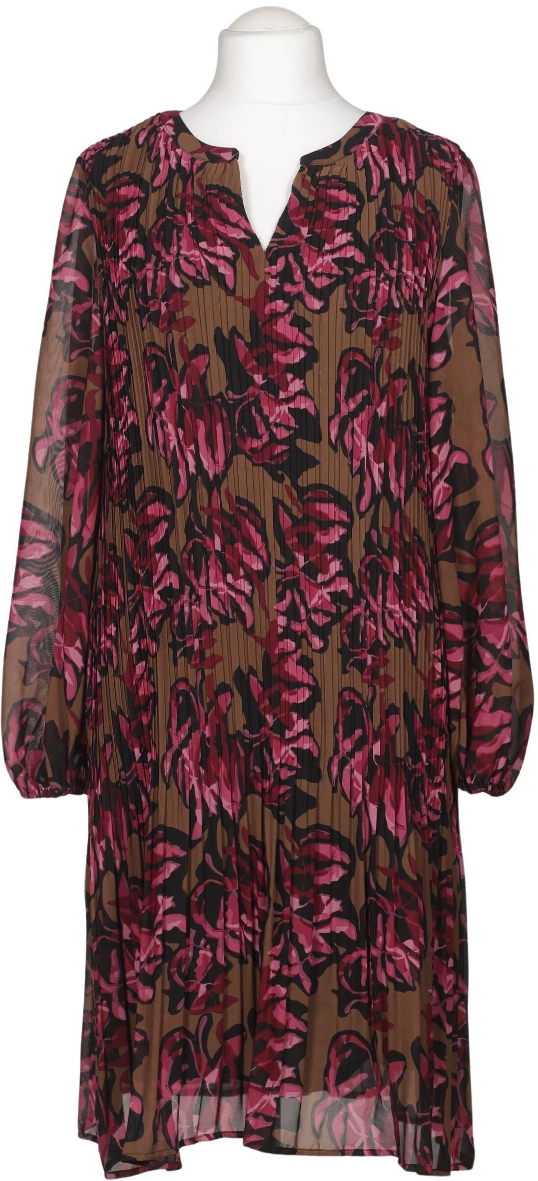 Samoon by Gerry Weber Damen Kleid, Mehrfarbig, Gr. EU 44, Synthetik - Second Hand