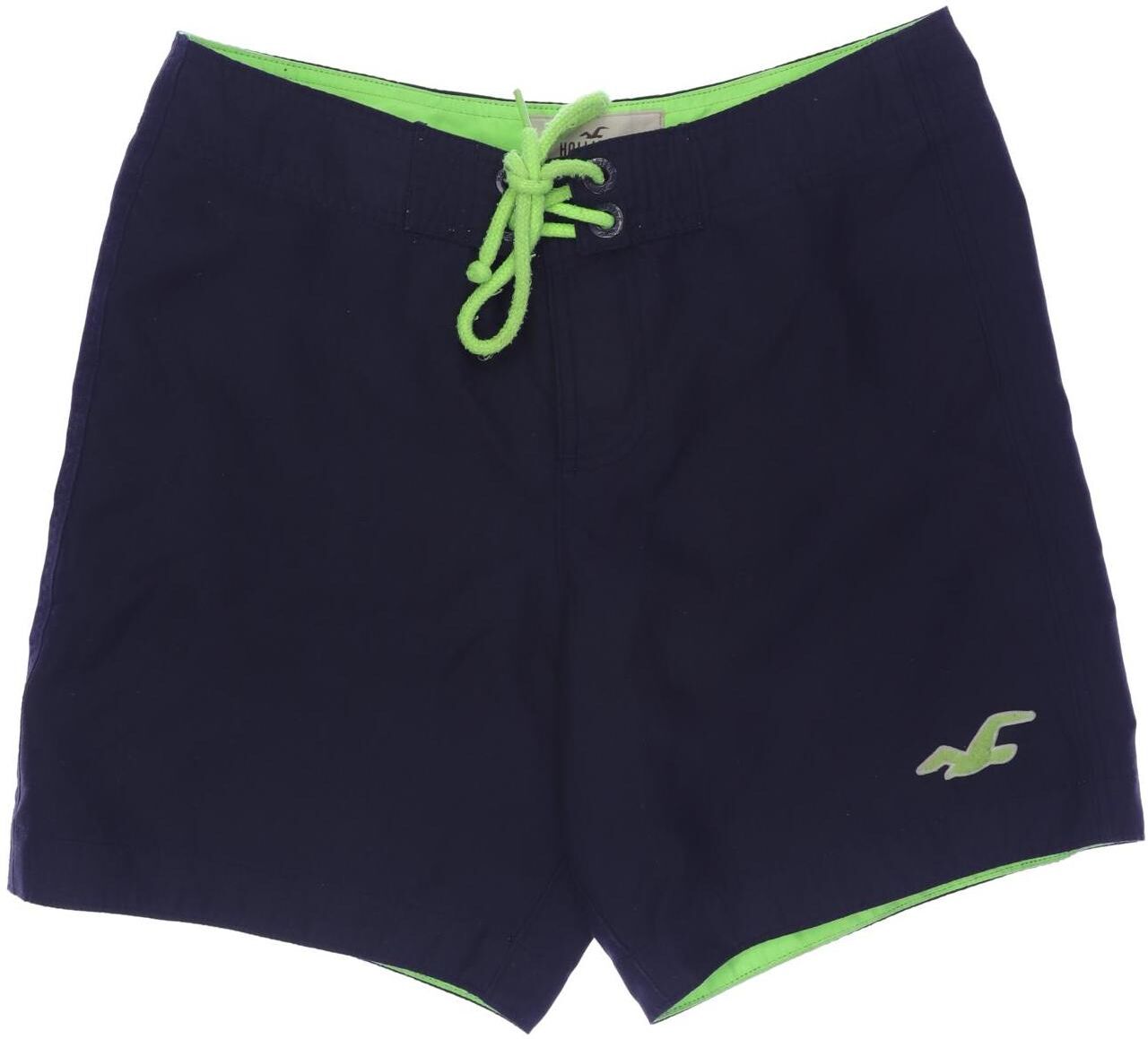 Hollister Herren Stoffhose, Marineblau, Gr. S, Synthetik - Second Hand