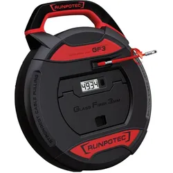Runpotec, Kabeleinziehsystem, RUNPO 10192 GF3 Glasfaserstab Ã3mm-20m (20 m)