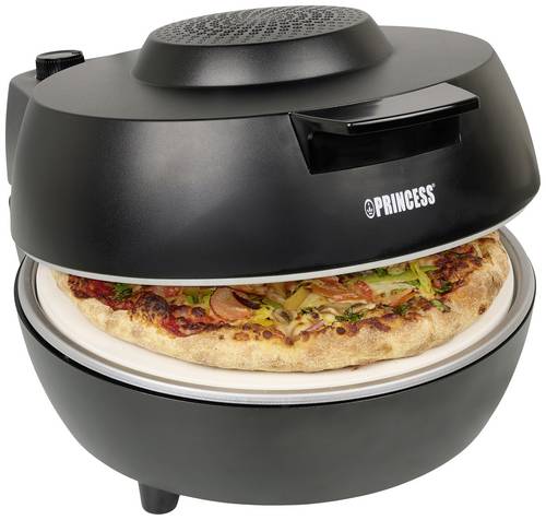 Princess Oven Pro Pizzaofen Kontrollleuchte, Timerfunktion, Cool-Touch-Gehäuse