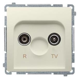 Kontakt Simon Final RTV-Buchse beige - BMZAR1 (BMZAR1/1.01/12)