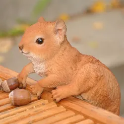Dazikemo Eichhörnchen Zaunfigur